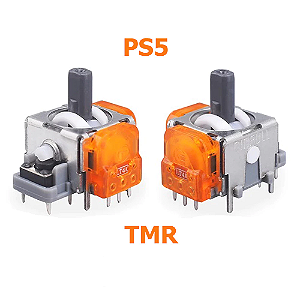 2 Analógicos 3D Magnético Hall Effect TMR GINFULL Original Anti Drift Para Controles PS5