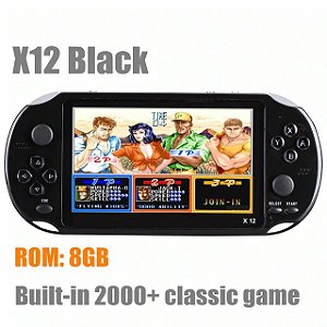 Video Game Portátil Retro Handheld PSP X12 2 Mil Jogos Tela 5.1