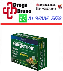 Gargotricin pastilha