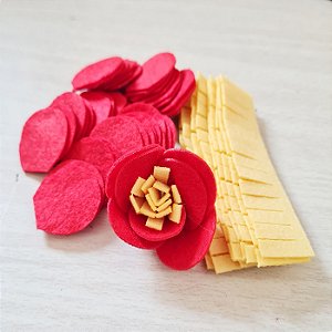 Mix Flor Pétalas Avulsas + Miolo Picotado