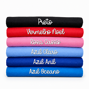 KIT PROMOCIONAL Feltro Liso Santa Fé - KIT STITCH