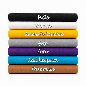 KIT PROMOCIONAL Feltro Liso Santa Fé - BOLOFOFOS