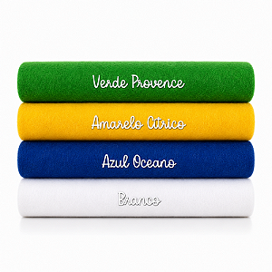 KIT PROMOCIONAL Feltro Liso Santa Fé - Brasil