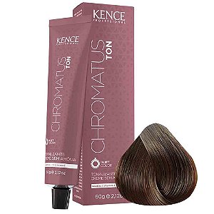 TON CREME SEM AMONIA 6.7 LOURO ESCURO CHOCOLATE 60G CHROMATUS