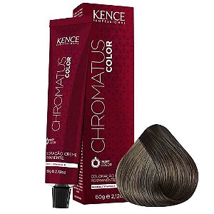 COL CREME PERM 6.1 LOURO ESCURO ACINZENTADO 60G CHROMATUS