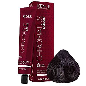 COL CREME PERM 5.20 CASTANHO CLARO IRISADO VIOLINE 60G CHROMATUS