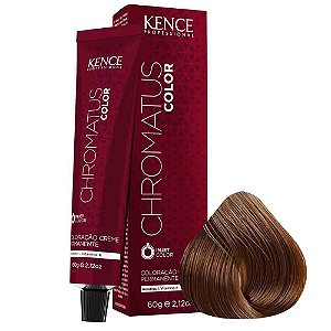 COL CREME PERM 7.7 LOURO MEDIO MARROM 60G CHROMATUS