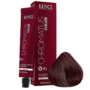 COL CREME PERM 66.62 LOURO ESCURO INTENSO VERMELHO IRISADO 60G CHROMATUS