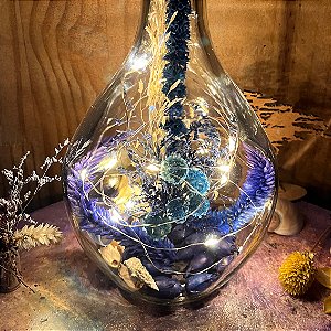 Luminária de Mesa Azul