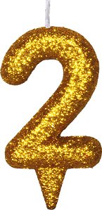 VELA ANIVERS. SUPER GLITTER N.02 | 10x01UND |