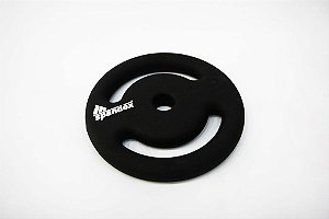 Anilha - Emborrachado Preto Spandex
