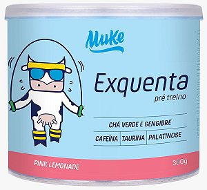 EXQUENTA MUKE (PRÉ-TREINO) - PINK LEMONADE 300G | MUKE SUPLEMENTOS