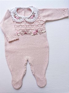Macacão Ana Rosa Bebê