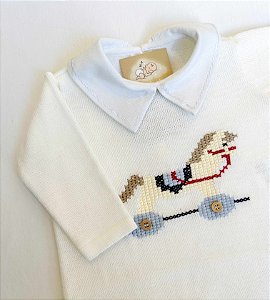 Macacão Cavalinho Cinza