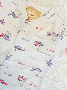 Macacão Curto Aviãozinho