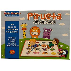 Bingo dos Bichos Brinquedo Educativo e Pedagógico - Tralalá 4 Kids