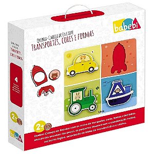 Mini Quebra-Cabeças Joguinhos de Bolsa Infantil Madeira - Tralalá 4 Kids