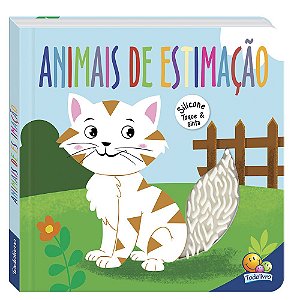 Na Ponta dos Dedos: Animais de Estimação Livro Infantil Sensorial