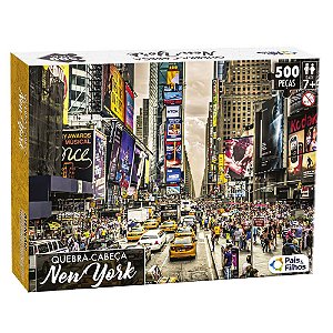 Quebra-Cabeças 500 peças premium New York Pais e Filhos
