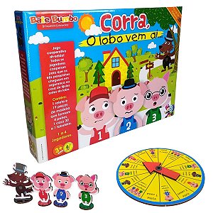 Jogo Infantil em Madeira Corra, o Lobo Vem ai....