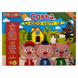 Jogo Infantil em Madeira Corra, o Lobo Vem ai....