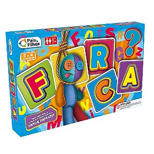 Jogo Da Forca Brinquedo Educativo Palavras Pais & Filhos Original