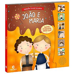 Livro Sonoro Infantil João e Maria