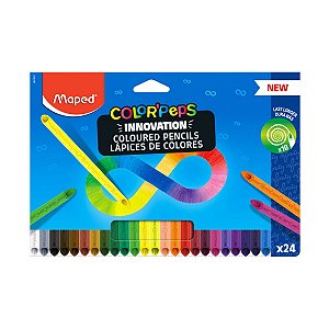 Lápis de Cor - Maped - Color'Peps Infinity 24 Cores