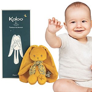 Meu Primeiro Coelhinho Amarelo Janod Presente Bebê