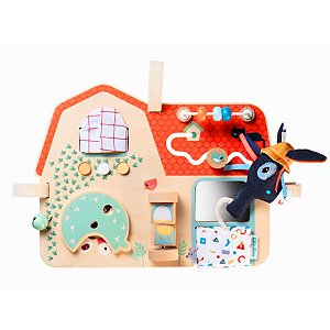 Painel Interativo Educativo Infantil Estímulo Motor Sensorial Multiatividades