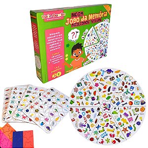 Jogo da Memória Agilidade Visual Lince Educativo 140 Peças