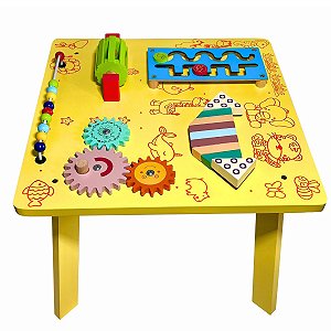 Mesa Educativa Psicomotora Infantil Brinquedo Pedagógico