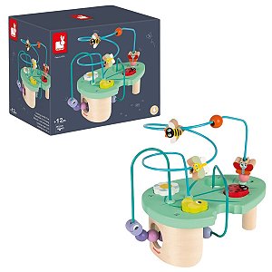 Mesa Aramada Montessori Janod Centopeia – Brinquedo Educativo Sensorial +12 M