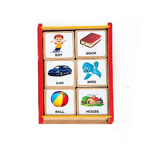 Kit 2 Jogos Educativos 4 anos 5 anos Jogo da Memoria e Jogo de Bingo - com  Bolsa + premium