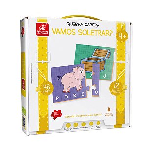 Vamos Soletrar Brinquedo Educativo e Pedagógico