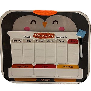 Quadro Organizador Agendinha Brinquedo Educativo