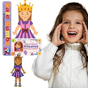 Meu Primeiro Alinhavo Princesa Fashion Brinquedo Educativo