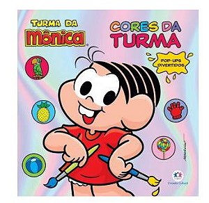 Livro Pop-up Turma da Mônica - Cores da Turma