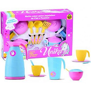 Joguinho de Café Infantil - Hora do Café - Unika - Samba Toys
