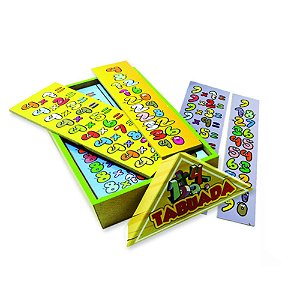 Jogo Ludo Kids em madeira mdf Aquarela Brinquedos - Magazine Stock