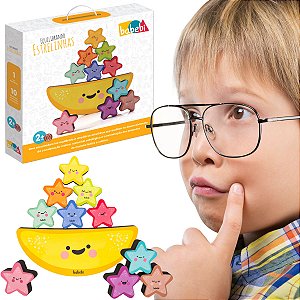 Equilibrando Estrelinhas Brinquedo Educativo e Pedagógico