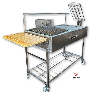 Churrasqueira Parrilla Full Inox