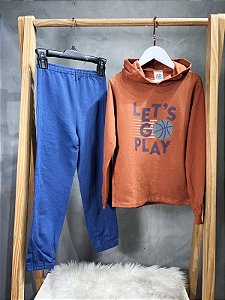 Conjunto de Moletom Infantil - Masculino | Lets Go Play