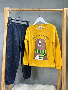 Conjunto de Moletom Infantil - Masculino | Bear