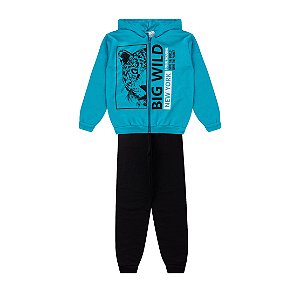 Conjunto Moletom C/ Ziper 10 ao 16 (1055)