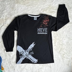 Camiseta Manga Longa Infantil 4 ao 8