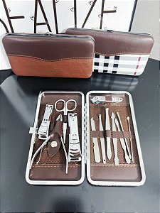 Kit Cortador de Unha Portátil C/ 12 Itens