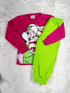 Conjunto Infantil Moletom Personagens 1 ao 8 - Meninas