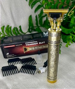 Maquina De Barbear E Cabelo | Barber Shop Max Dragon Dourada