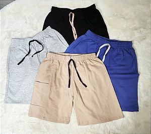 Shorts Moletom Juvenil